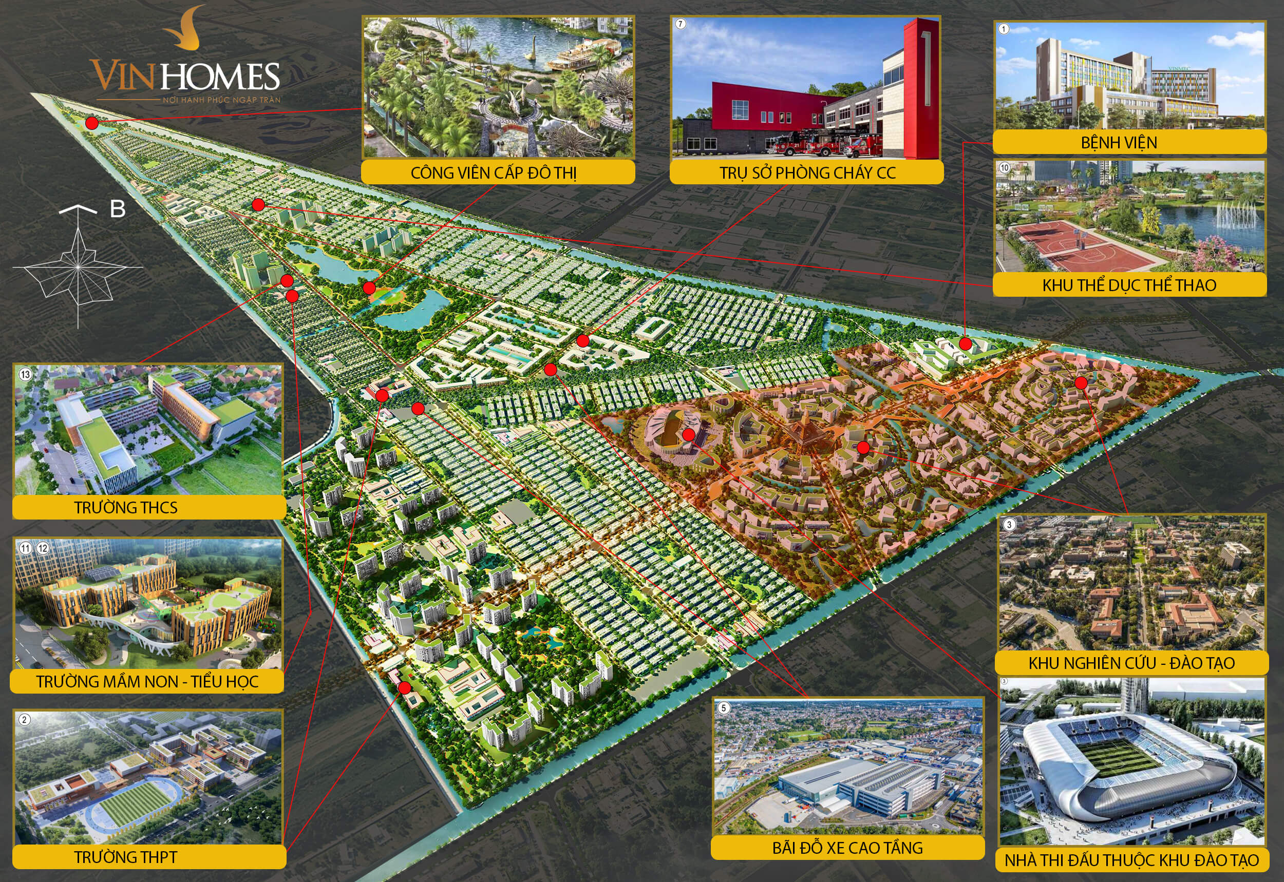 VINHOME HÓC MÔN SIÊU ĐÔ THỊ GIÁO DỤC CHUẨN QUỐC TẾ