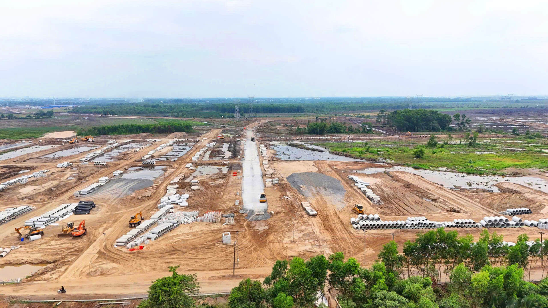 tiến độ dự án vinhomes hóc môn