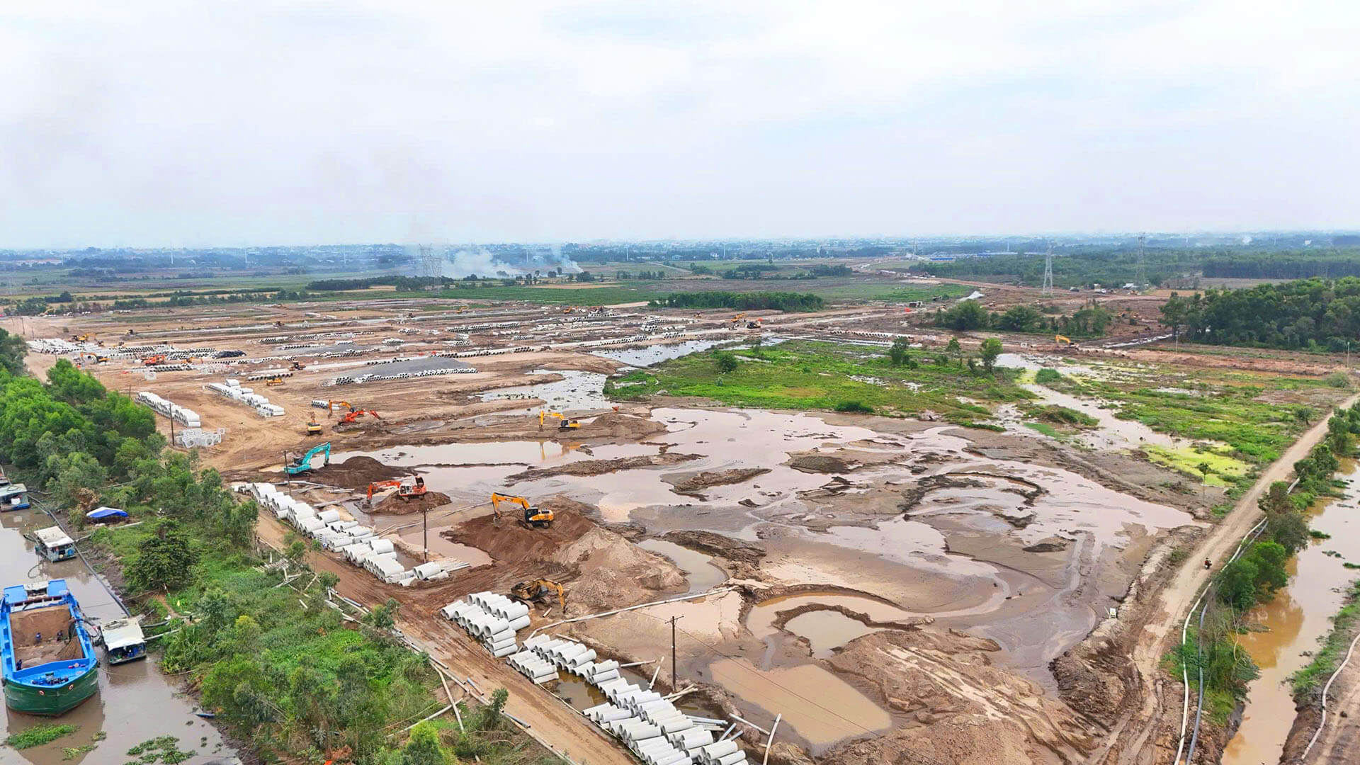 tiến độ dự án vinhomes hóc môn