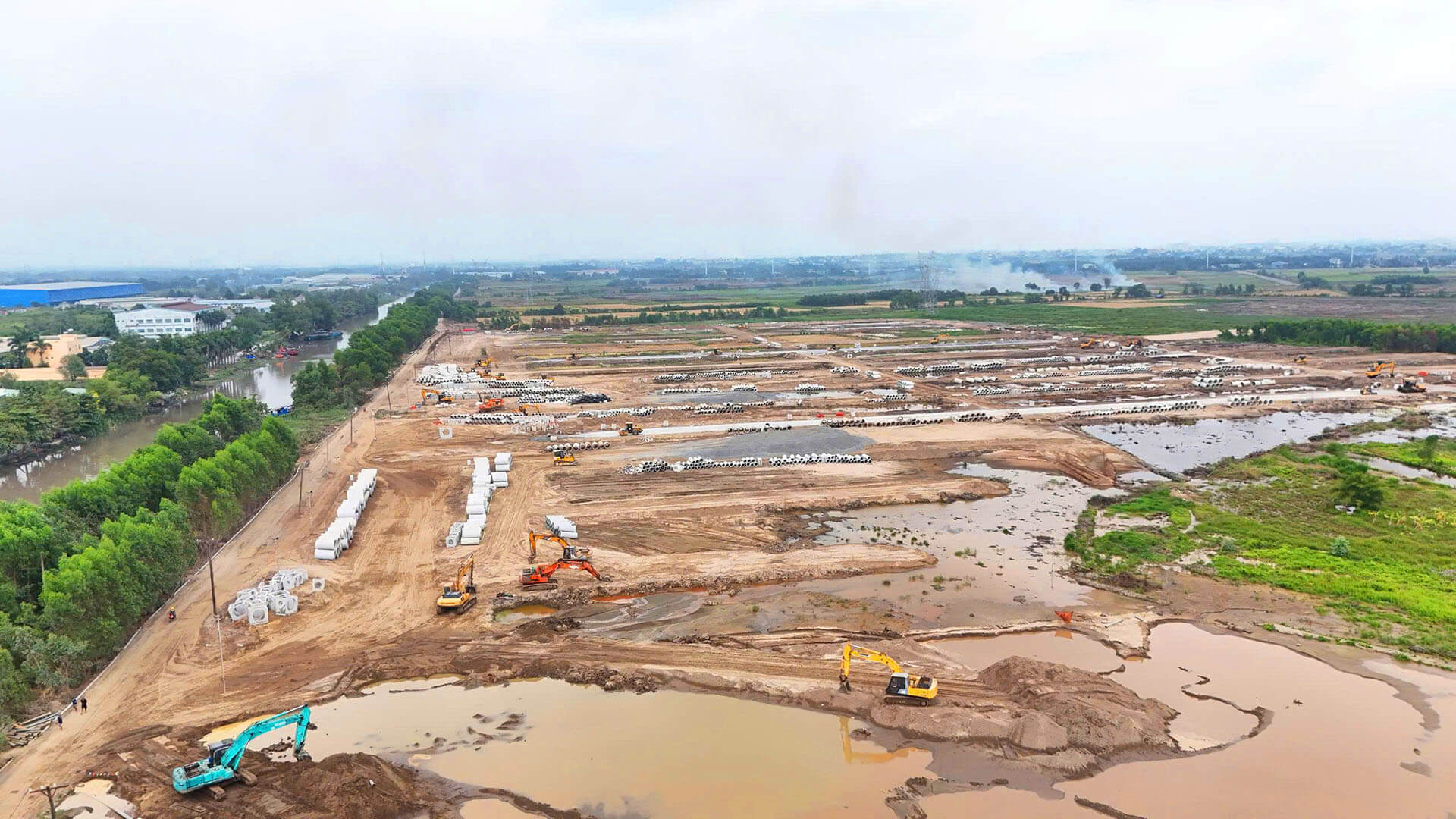 tiến độ dự án vinhomes hóc môn