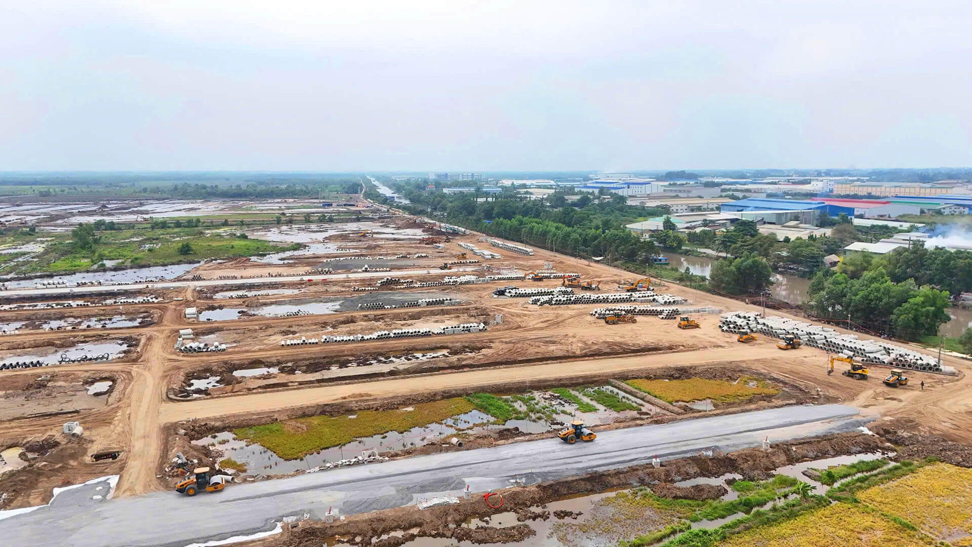 tiến độ dự án vinhomes hóc môn