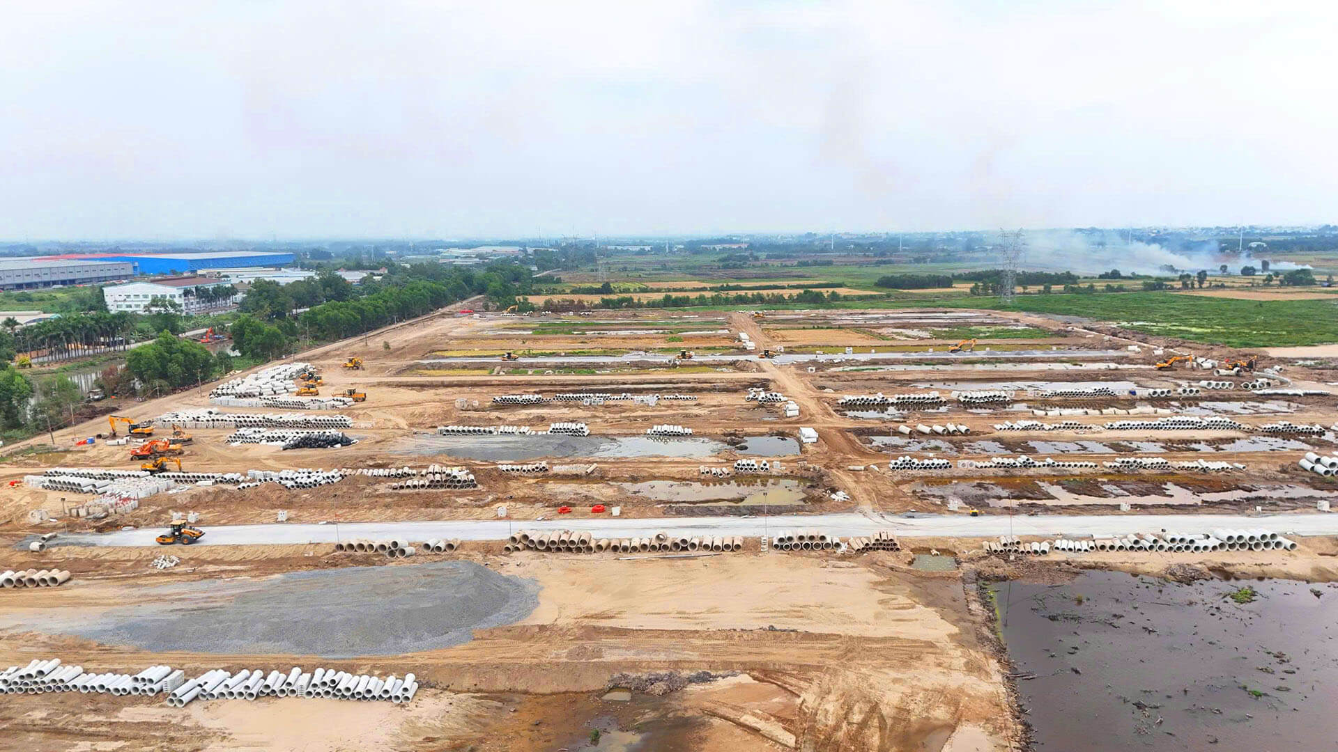 tiến độ dự án vinhomes hóc môn