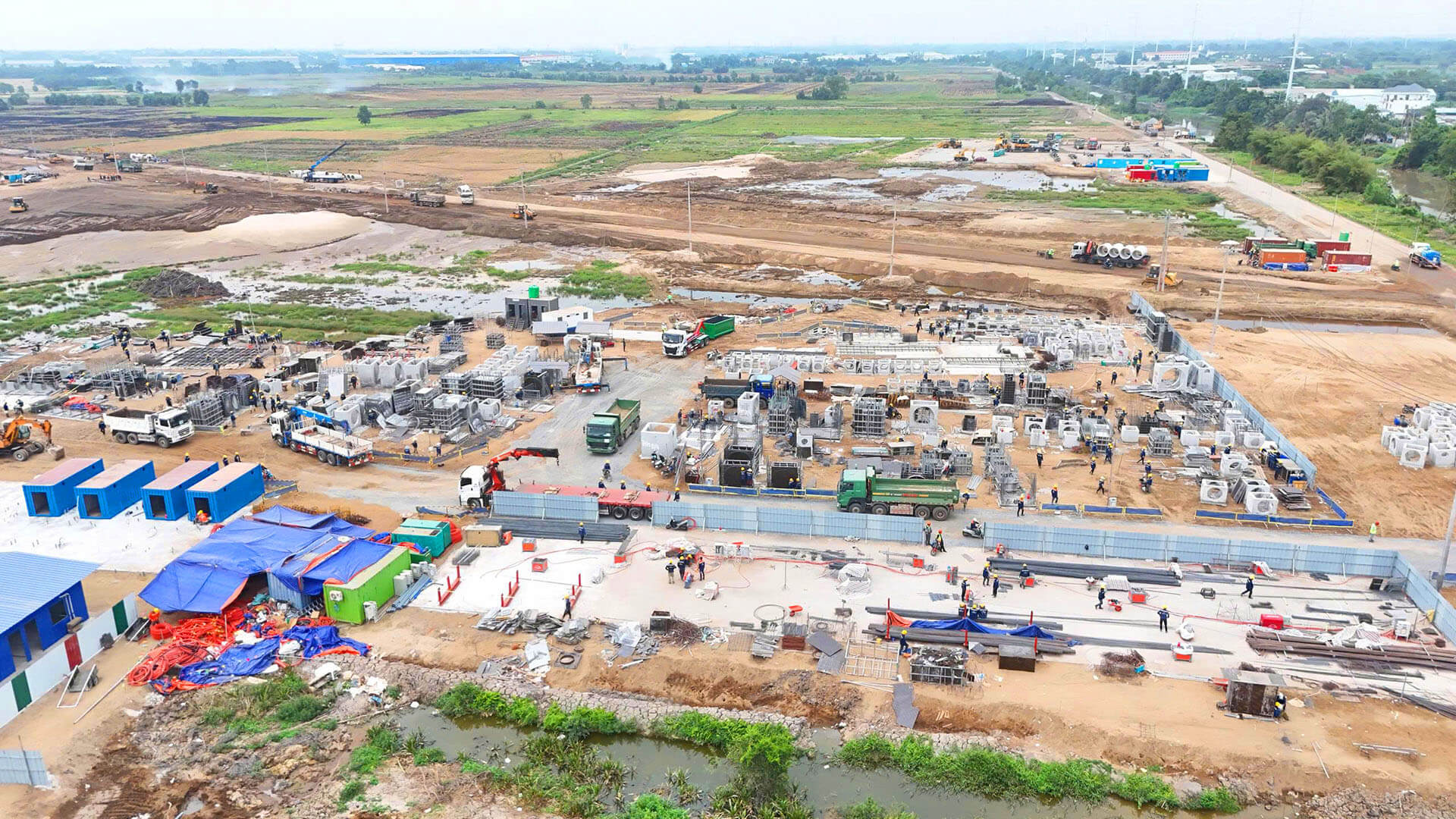 tiến độ dự án vinhomes hóc môn